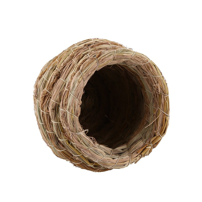 [Australia] - Yosoo Handwoven Bird Nest Handmade Straw Nest for Parakeets Cockatiels and Small Pet 