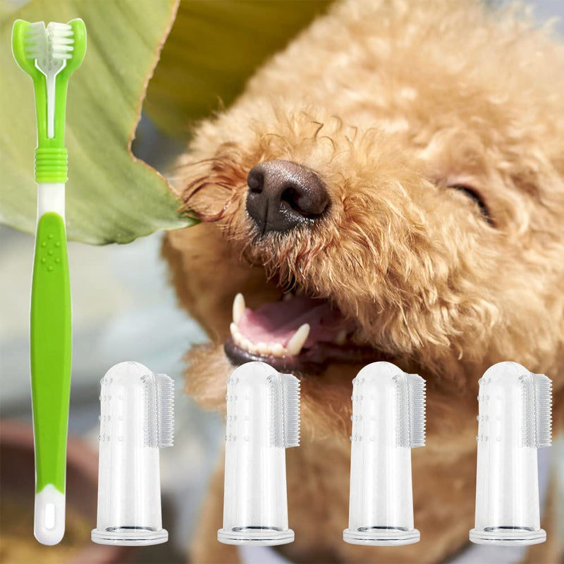 Dog Toothbrush Fingerling, Dog Toothbrush Fingerling Reusable, Dog Toothbrush, Fingerlings Dog Dental Care, Pet Toothbrush, Dog Toothbrush Silicone, Dog Toothbrush, Dog Teeth Cleaning Care… 5PCS-1 - PawsPlanet Australia