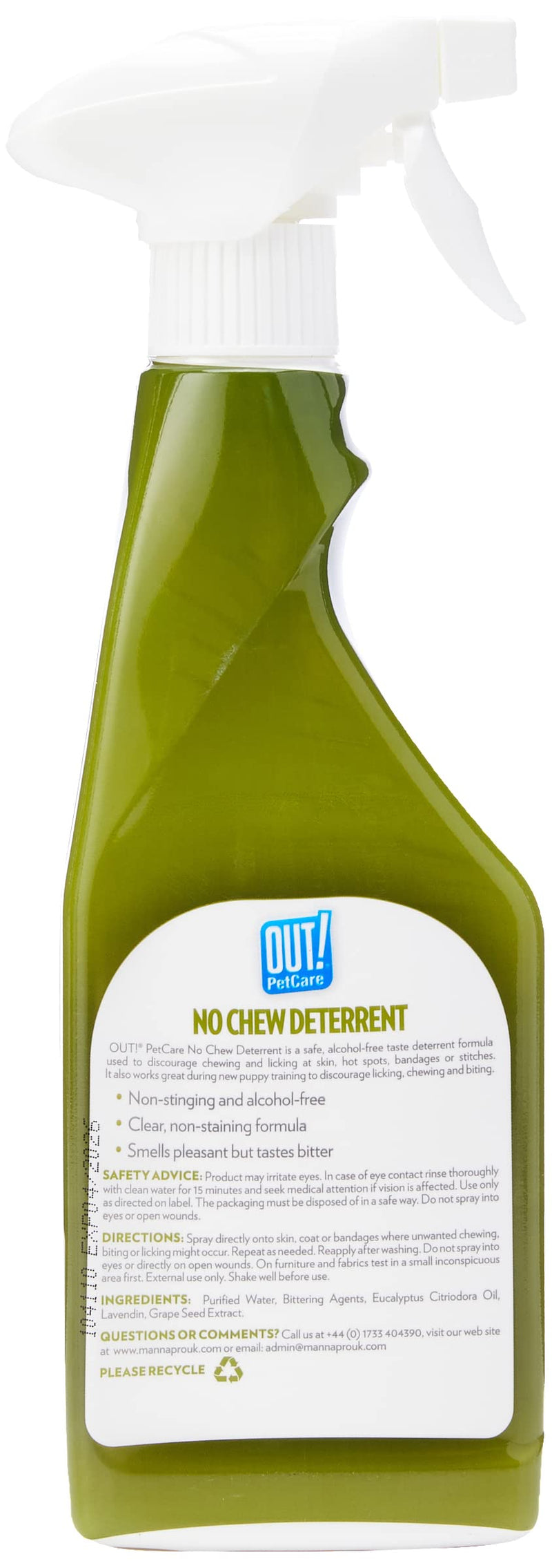 OUT! No Chew Deterrent, 500 ml - PawsPlanet Australia