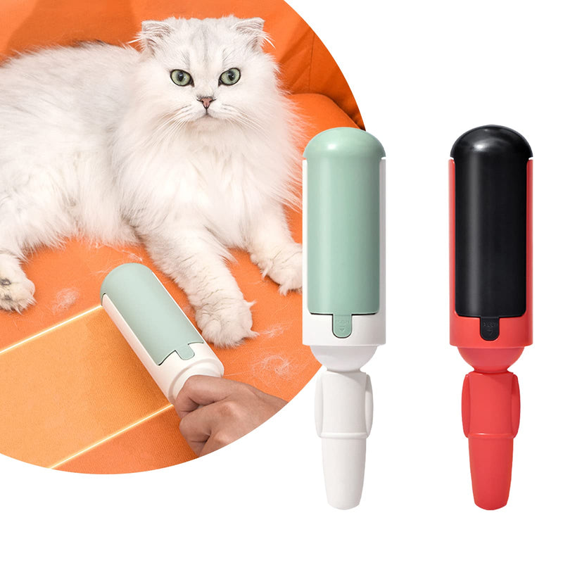papasgix animal hair remover lint roller animal hair, reusable lint rollers for animal hair, lint brush for dog hair and cat hair removal, for sofa bed carpet scratching post (1 piece white) 1 piece white - PawsPlanet Australia