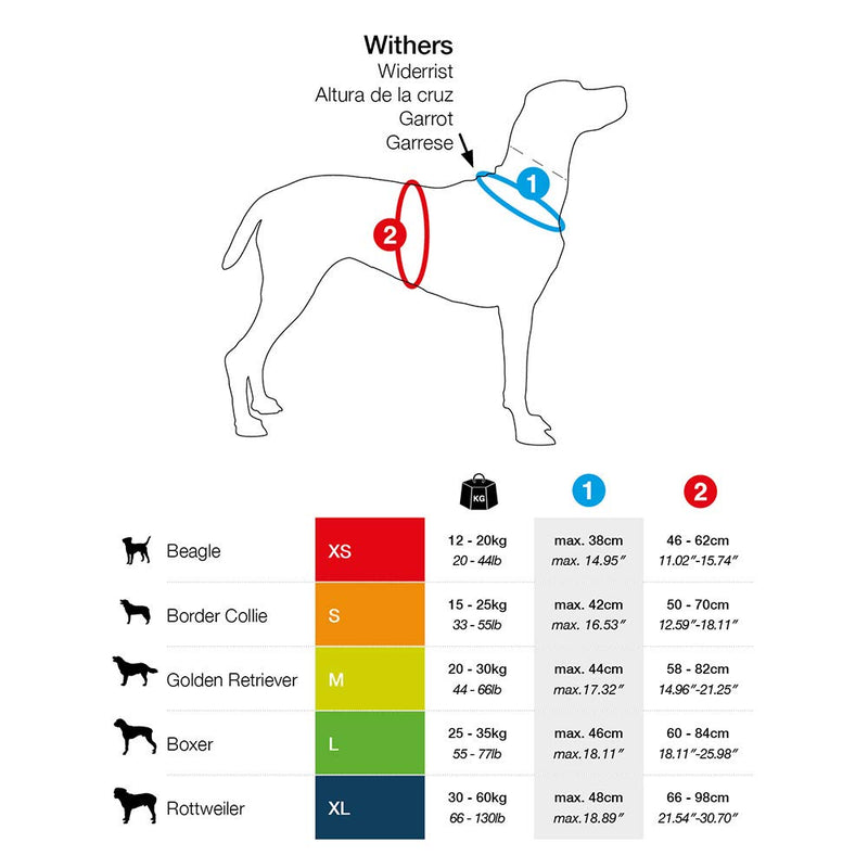 [Australia] - Curli Belka Comfort Dog Harness Custom-Fit Big Dog Harnesses Adjustable Step-in Choke-Free Reflective Vest for Larger Dogs S Red 