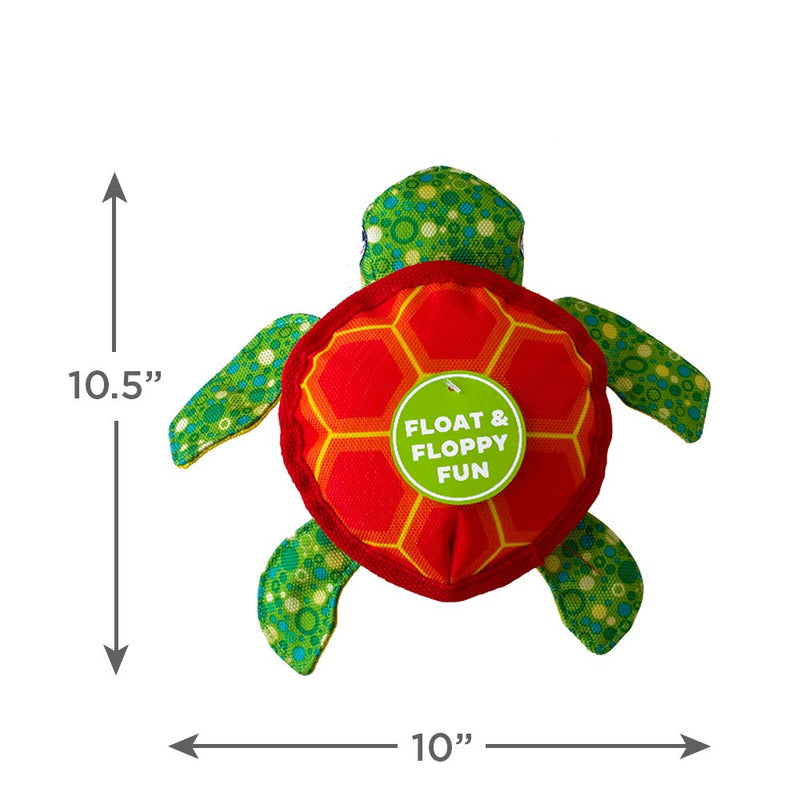 [Australia] - Outward Hound Floatiez Dog Toy - Floating Fetch Pool Toy, Great for Summer Water Fun Turtle 