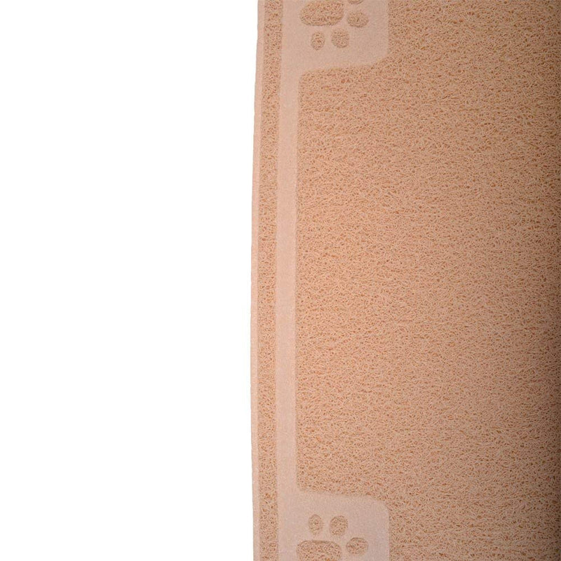 Darkyazi Pet Feeding Mat Large for Dogs and Cats,24"×16" Flexible and Easy to Clean Feeding Mat,Best for Non Slip Waterproof Feeding Mat Beige - PawsPlanet Australia