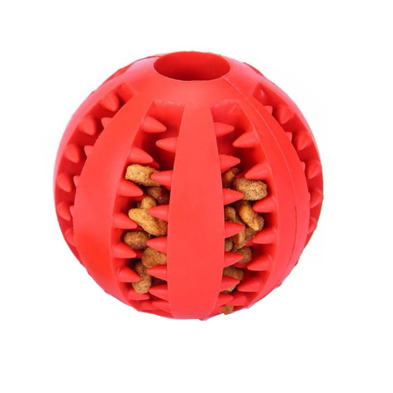 Ra-Ba Pet Ball Soft Rubble Bite-Resistant Toy Ball, For Dog/Pet Training, Playing, Chewing - PawsPlanet Australia