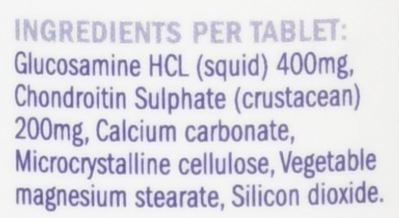 Dorwest Herbs Glucosamine and Chondroitin Tablets for Dogs 100 Tablets 100 Count (Pack of 1) - PawsPlanet Australia