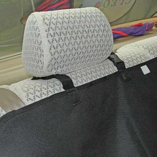 [Australia] - Winipet Pet Mat Seat Cover for Car, Easy to Install and Remove (Black, With Side Protection) 