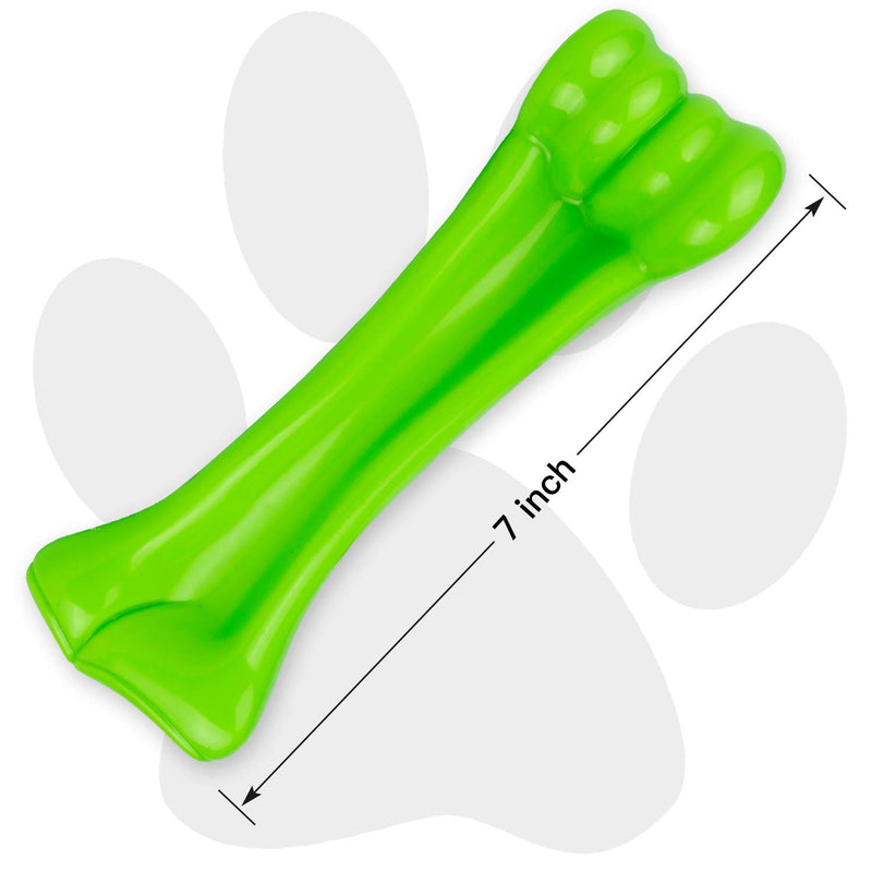 Auoinge Dog Chew toys for aggressive chewers, Indestructible Durable Puppy Training Treats Tough Non-toxic Nylon Dog Bones for Medium Large Dogs - PawsPlanet Australia