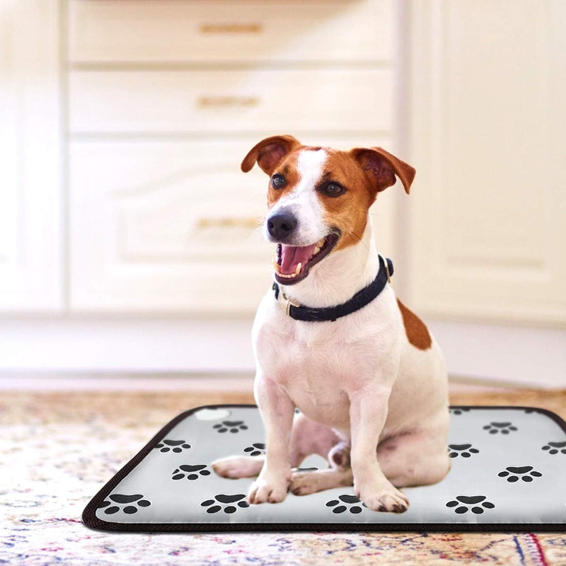 [Australia] - AILEEPET Pet Heating Pad Large, Dog Cat Heating Pad Indoor Auto Power Off Warming Mat M:23X17 IN 