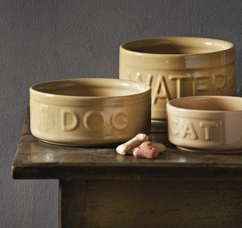 Mason Cash Lettered Water Bowl for Dogs, Cane, 15 cm One Size Single - PawsPlanet Australia