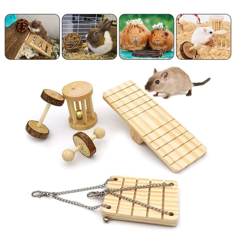 [Australia] - ZUDZUW 12PCS Hamster Chew Toy Set,Rat Toys Natural Pine Wood,Gerbil,Hamster,Chinchilla's Favorite Chewing Toy,Toys Accessories,Suitable for Small Pet Chewing and Playing Sports 