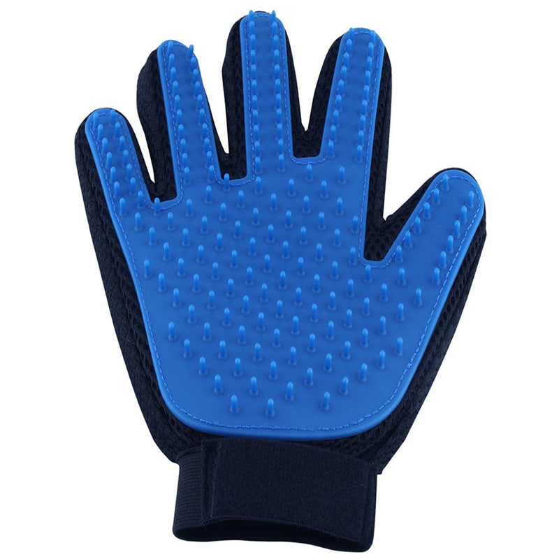 Pet Hair Remover Glove - Gentle Pet Grooming Glove Brush - Deshedding Glove - Massage Mitt with Enhanced Five Finger Design - Perfect for Dogs & Cats with Long & Short Fur - 1 Pack (Right-Hand) - PawsPlanet Australia