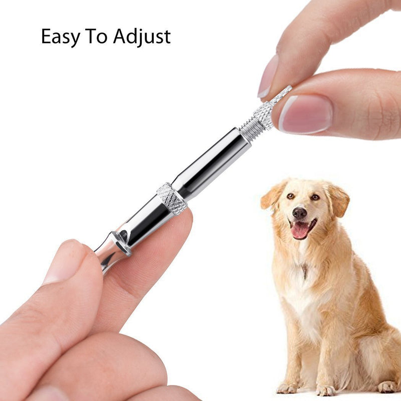 [Australia] - Dog Whistles Pet Training Adjustable Ultrasonic Device Puppy Coach Canine Commands Animal quiet control training 