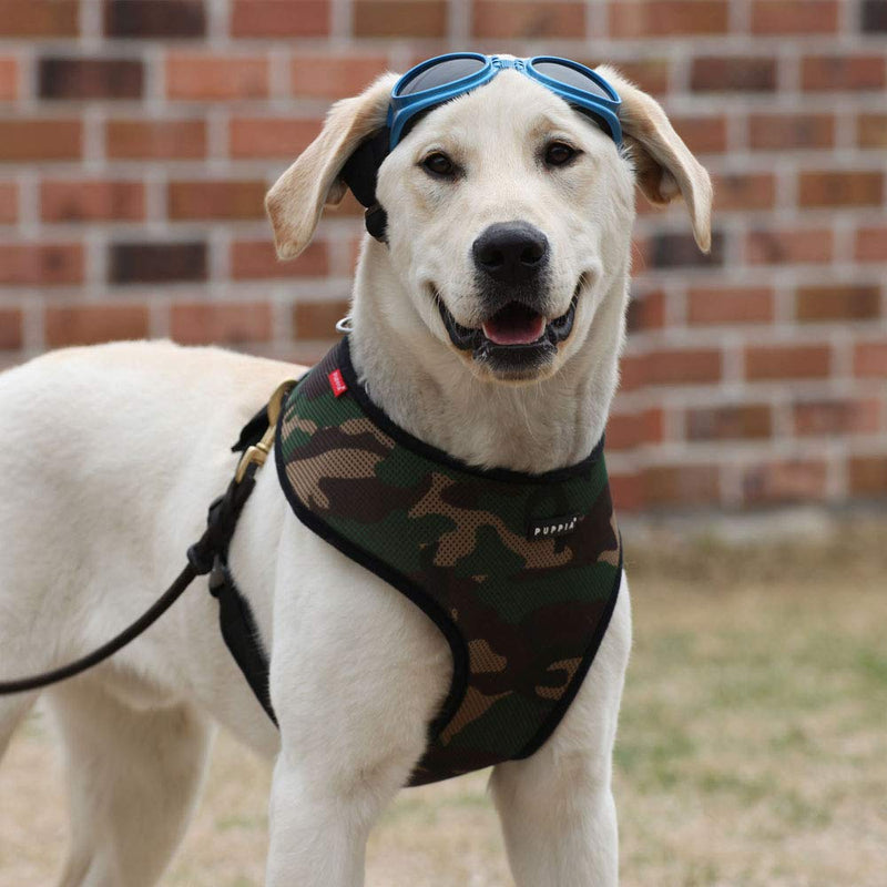 [Australia] - Dog Harnesses-Puppia Puppia Soft Dog Harness Medium CAMO 