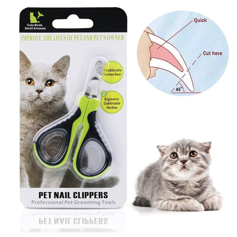 VICTHY Pet Nail Clippers for Small Animals, Dog/Cat Nail Clippers Claw Toenail Trimmer, Professional Home Grooming Tool for Cat/Dog/Kitten/Puppy/Bunny/Rabbit/Bird/Ferret - PawsPlanet Australia