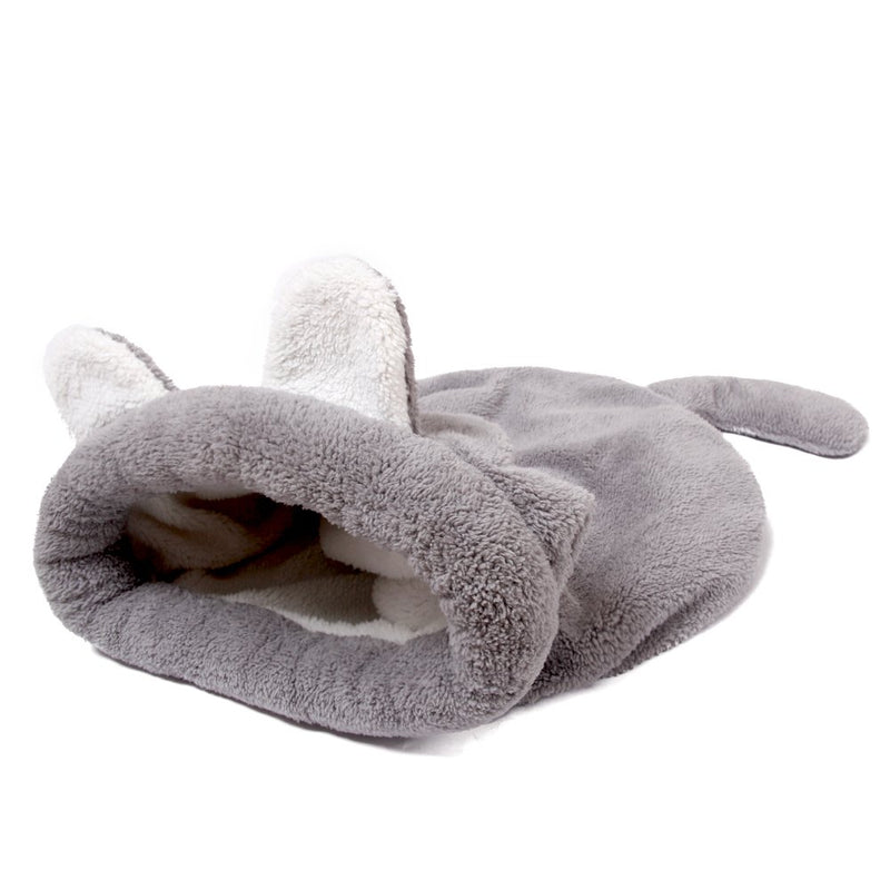 PAWZ Road Cat Sleeping Bag Self-Warming Kitty Sack 20 Inches X 22 Inches Grey - PawsPlanet Australia