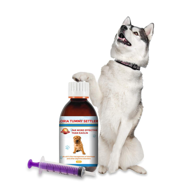 Uploria Pet World Fast Acting Diarrhoea Treatment For Dogs 100ml 100% Natural Effective Digestive Fix For Loose Stools, Stomach Upsets | .UK Manufactured - PawsPlanet Australia