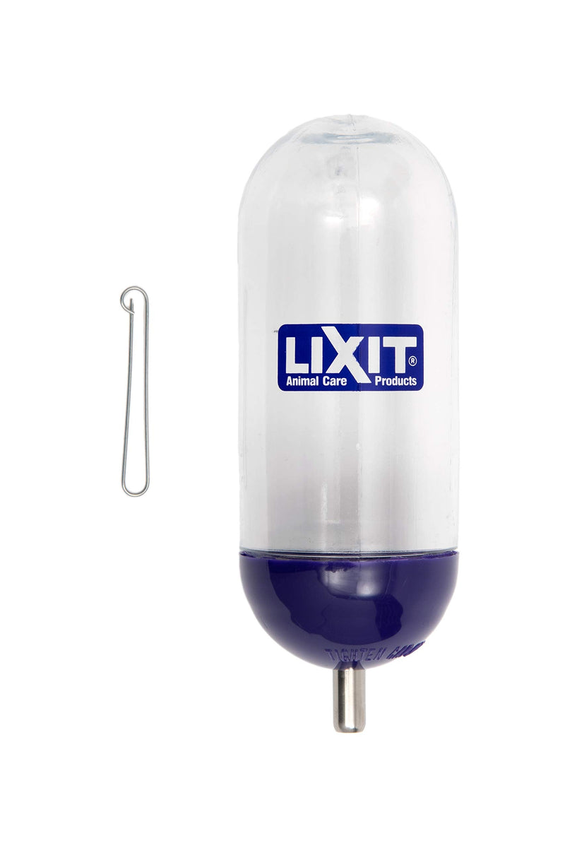 Lixit Aquarium Cage Climbing Resistant Water Bottles for Rats, Hamsters Gerbils, Mice and Other Small Animals Clear 10 Ounce - PawsPlanet Australia