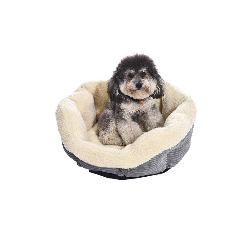 Amazon Basics Warming Pet Bed For Cats or Dogs 18-Inch Round - PawsPlanet Australia