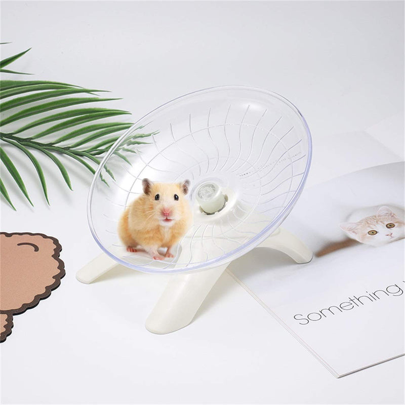 ACEDIVA Hamster Flying Saucer Silent Running Exercise Wheel for Hamsters, Gerbils, Mice,Hedgehog and Other Small Pets Silent Running Wheel Hamster Wheel - PawsPlanet Australia