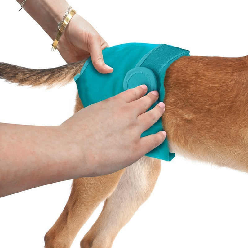 [Australia] - Simple Solution Washable Reusable Female Dog Diapers Medium 