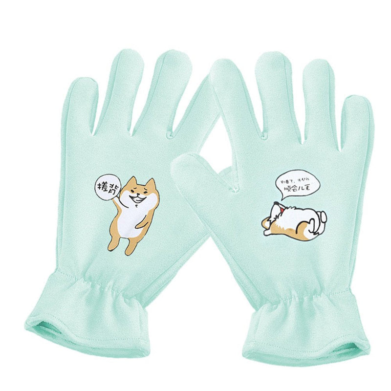 Bluleki Pet Grooming Gloves- Left & Right - for Cats, Dogs & Horses - Hair Remover Glove - Massage Tool with Enhanced Five Finger Design - cat Hair Remover- Ninja Glove Green - PawsPlanet Australia