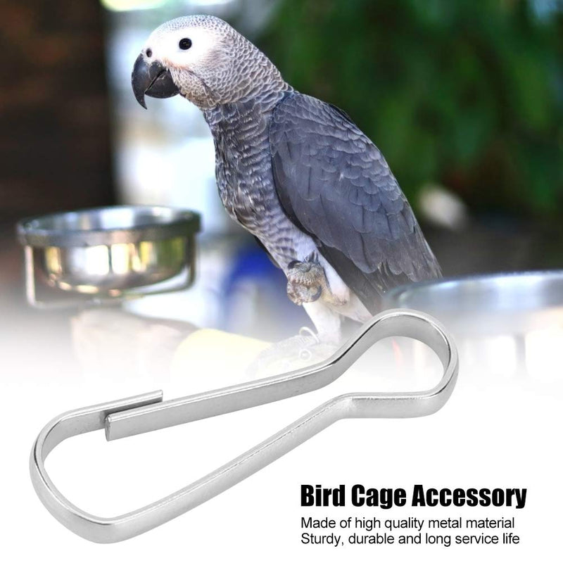 Cuque July Summer Gifts Parrots Accessories Hook, Durable Metal Bird Accessories Hook, Accessories Hook for Bird Parrots Accessories Parrots - PawsPlanet Australia