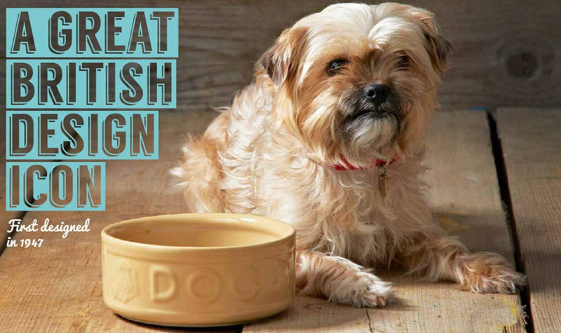 Mason Cash Lettered Water Bowl for Dogs, Cane, 15 cm One Size Single - PawsPlanet Australia