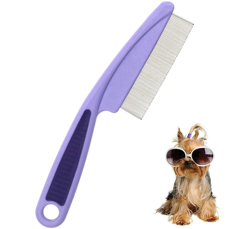 3 Pcs Pet Grooming Dematting Comb Stain Remover Pet Combs Flea Comb for Cat Dog Fleas Lice Tear Fine Tooth Grooming Removal Tool - PawsPlanet Australia