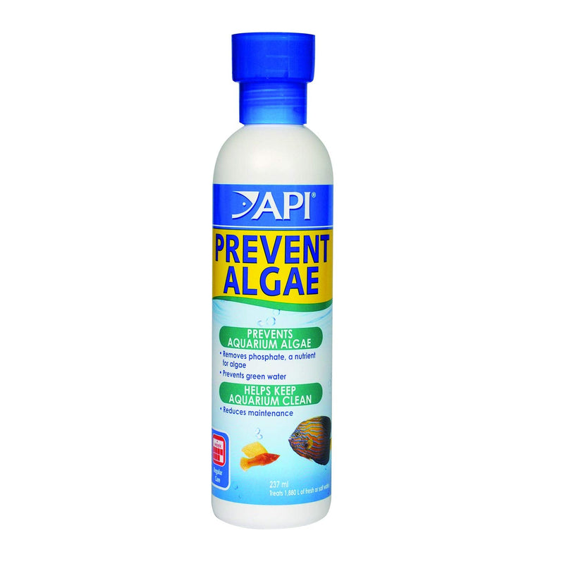 API Stress Coat Aquarium Water Conditioner, 1.9 Liter Bottle & Prevent Algae Aquarium Algae Control Solution, 237 ml Bottle 1.9 l (Pack of 1) + Algae Control Solution, 237 ml Bottle - PawsPlanet Australia