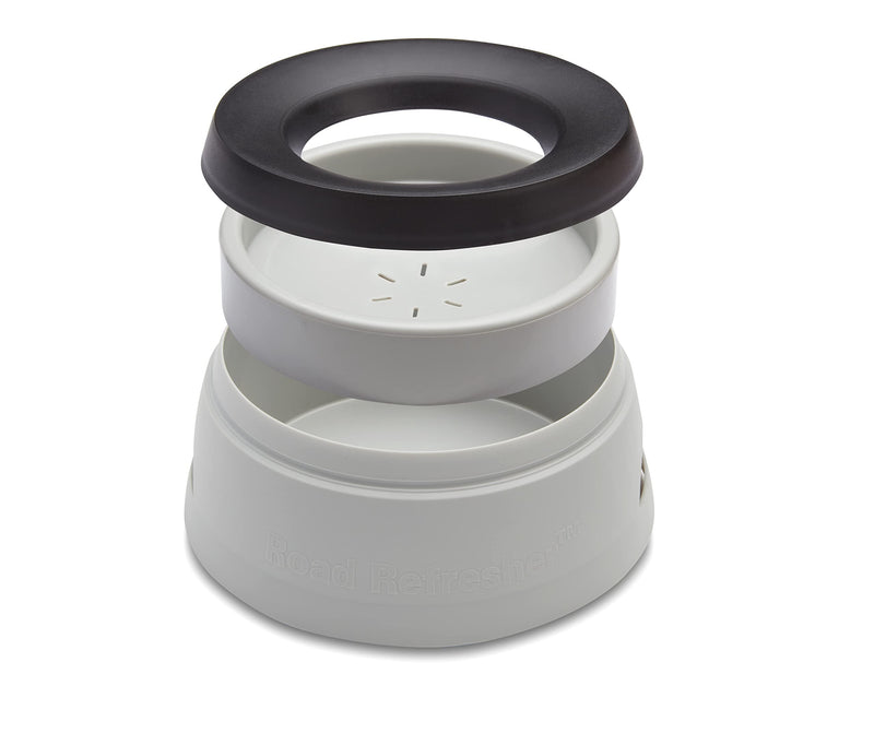 Road Refresher Non Spill Water Bowl Grey Small - PawsPlanet Australia