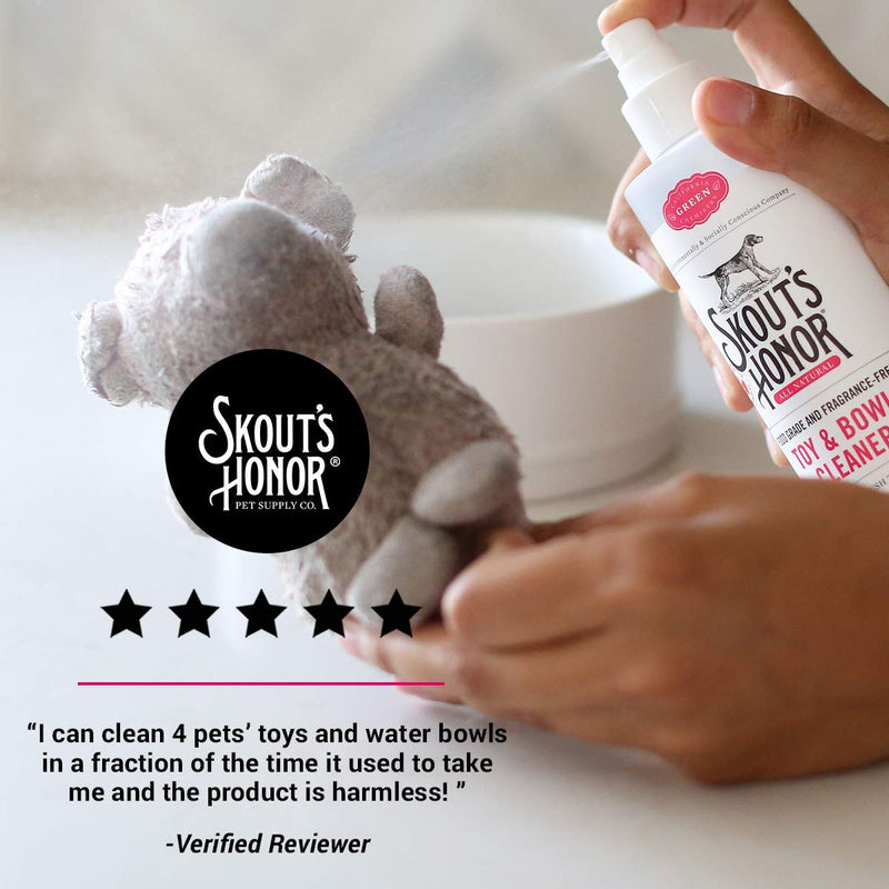 [Australia] - SKOUT'S HONOR Food Grade & Fragrance-Free Toy & Bowl Cleaner 8oz 