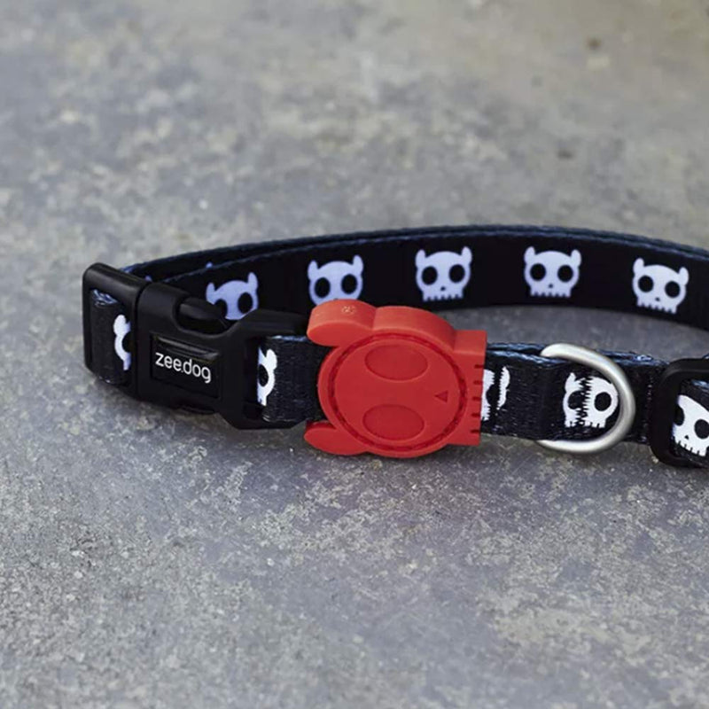 [Australia] - Zeedog Skull Collar for Dogs XS 