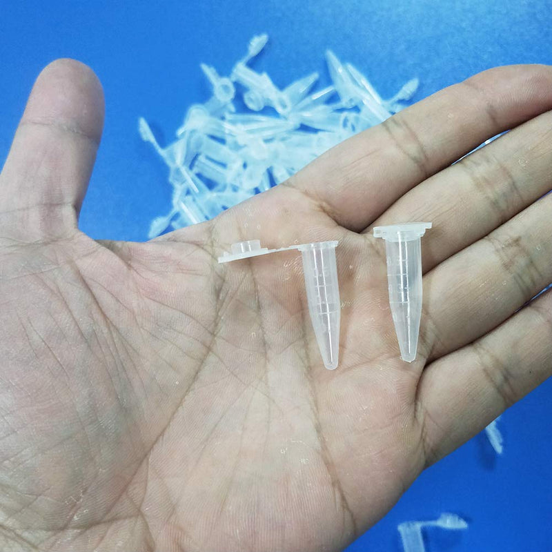 [Australia] - PUPUZAO Newly Hatched Brine Shrimp Storage Tubes 0.5ml (100 Pack) with Collecting Droppers 