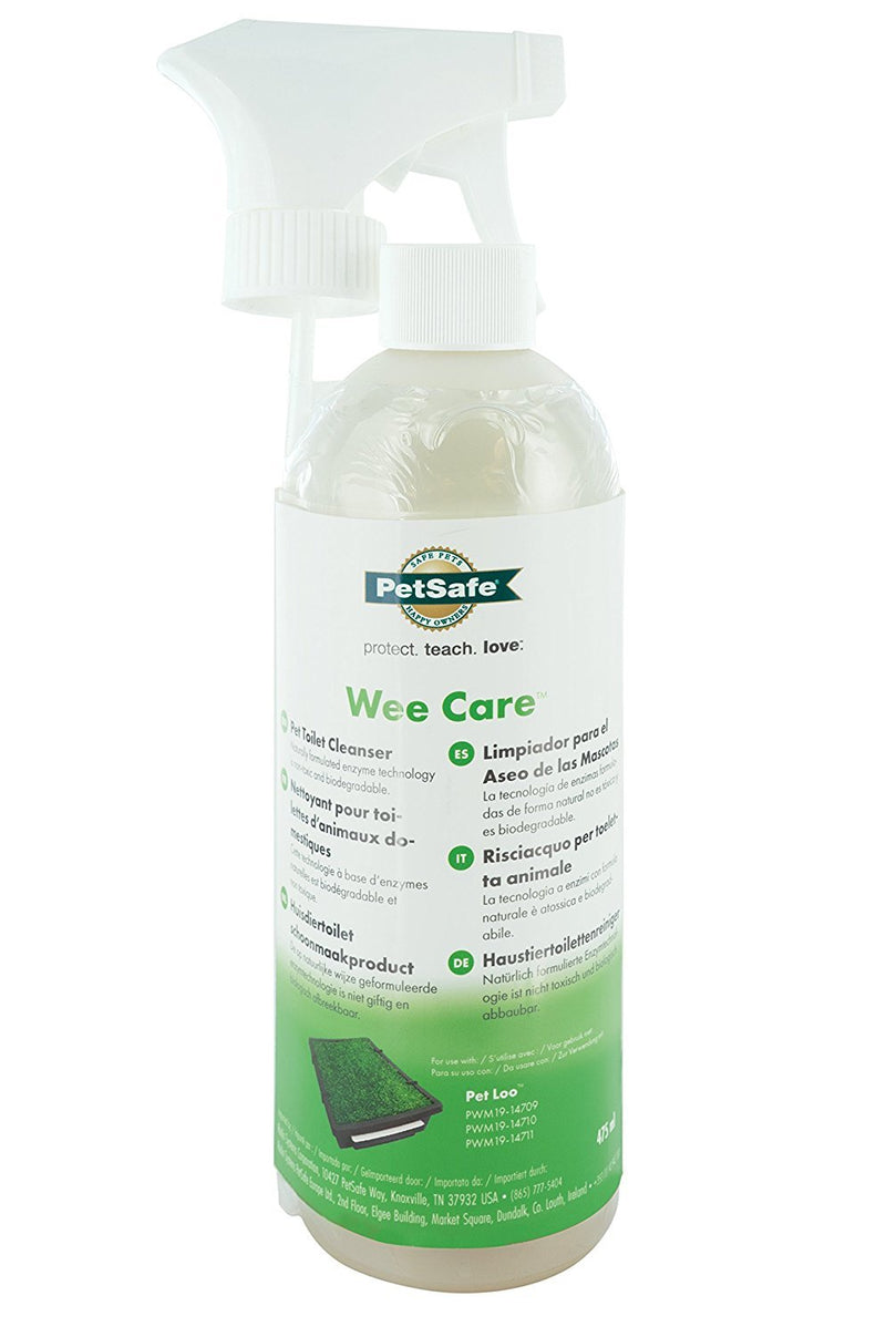 PetSafe Pee-Pod Urine Disposal Kit, 7 x Collection Trays + 142 g Wee Sponge + Absorption Powder with Wee Care Pet Toilet Cleaner, 475 ml - PawsPlanet Australia