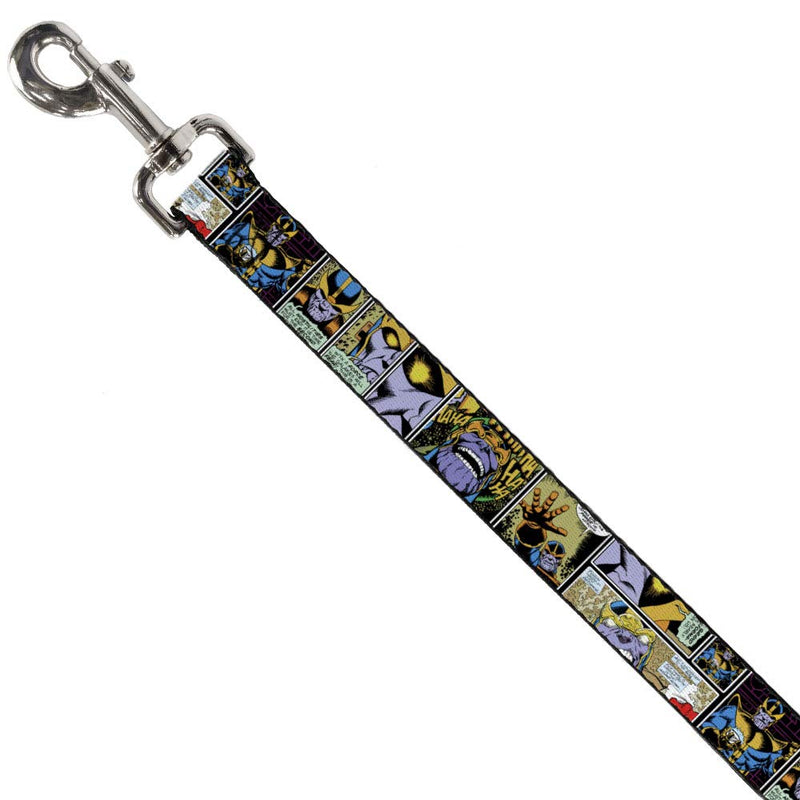 [Australia] - Dog Leash Thanos Comic Scene Blocks 6 Feet Long 1.0 Inch Wide 6 Feet Long - 1.5" Wide 