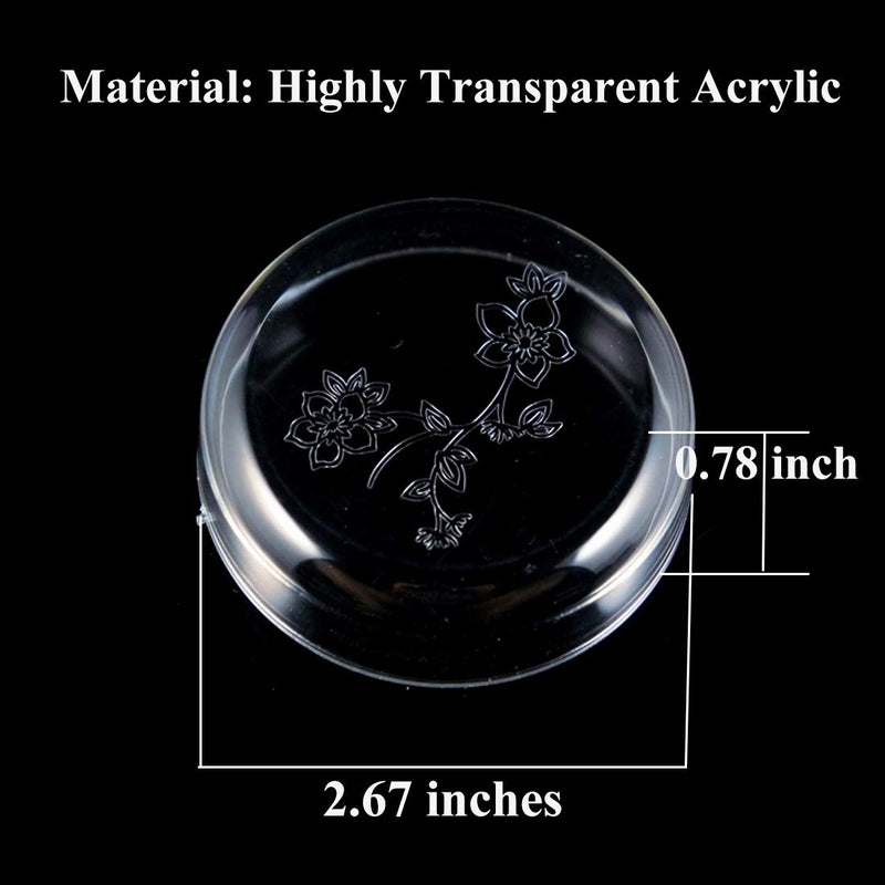 [Australia] - JZMYXA Aquarium Shrimp Feeding Dish Bowls, 2 Pieces, High Transparent Acrylic Material 