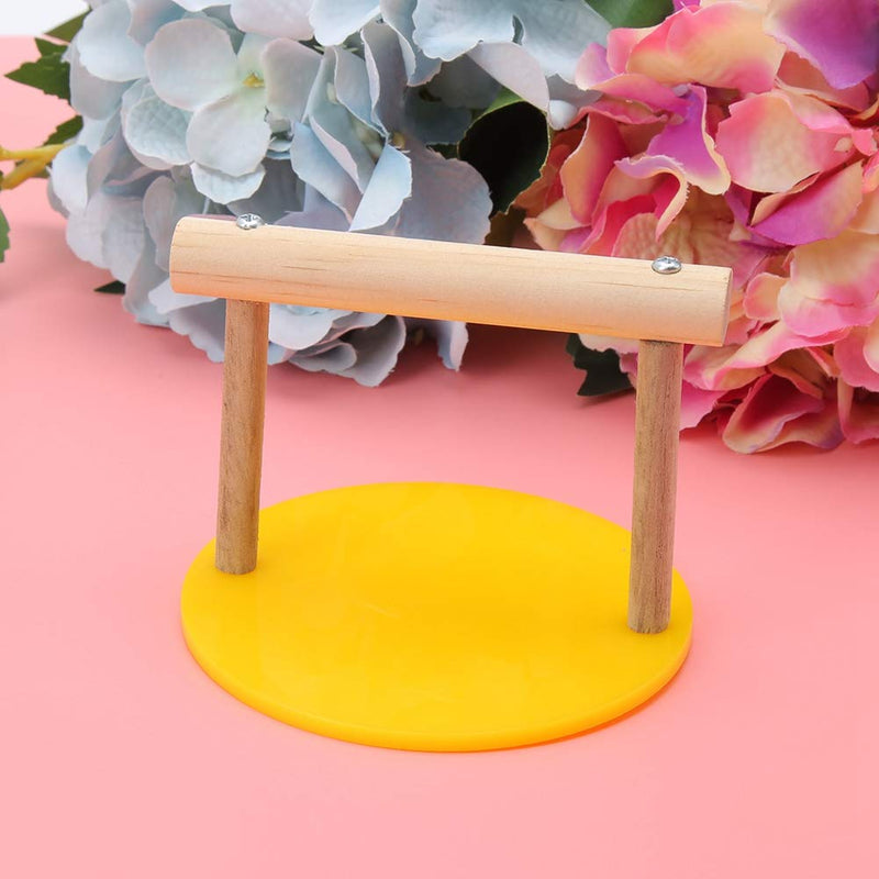 Bird Play Stands Wooden Tabletop Parrot Perch Shelf Portable Training Playground Parrot Chewing Biting Toy Bird Cage Accessories for Small Medium Birds - PawsPlanet Australia