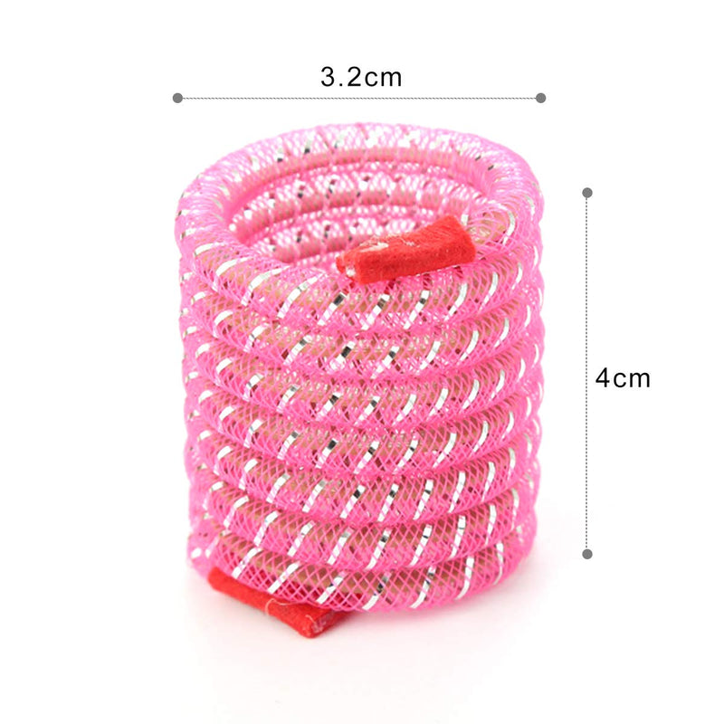 ASFINS Cat Spring Toys, 9 Pcs Colorful Spring Cat Toy Mesh Tube Coil Spiral Springs Cat Toys Kitten Toys for Cat Kitten Pets (3.2cm x 4cm) - PawsPlanet Australia