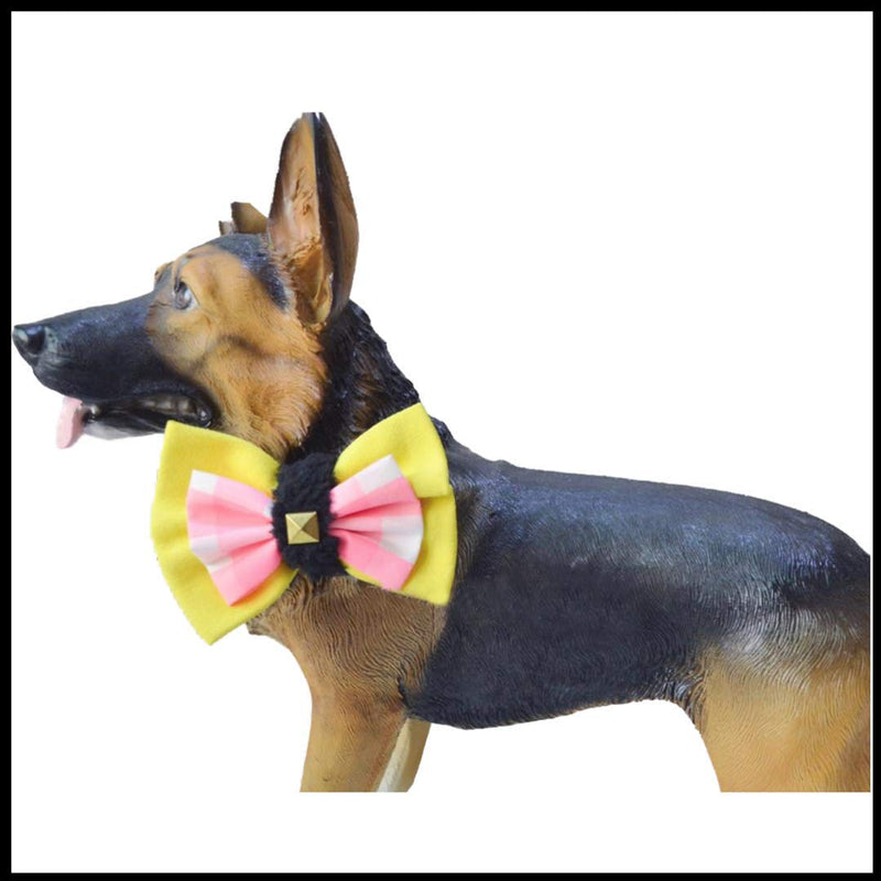 [Australia] - Zap Impex Double Layered Bow tie for Pets, Pets Accessories Medium 