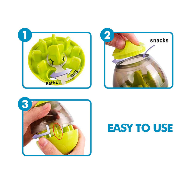 Edipets, dog toy, interactive, food ball dispenser, food dispenser, for small and medium-sized pets - PawsPlanet Australia