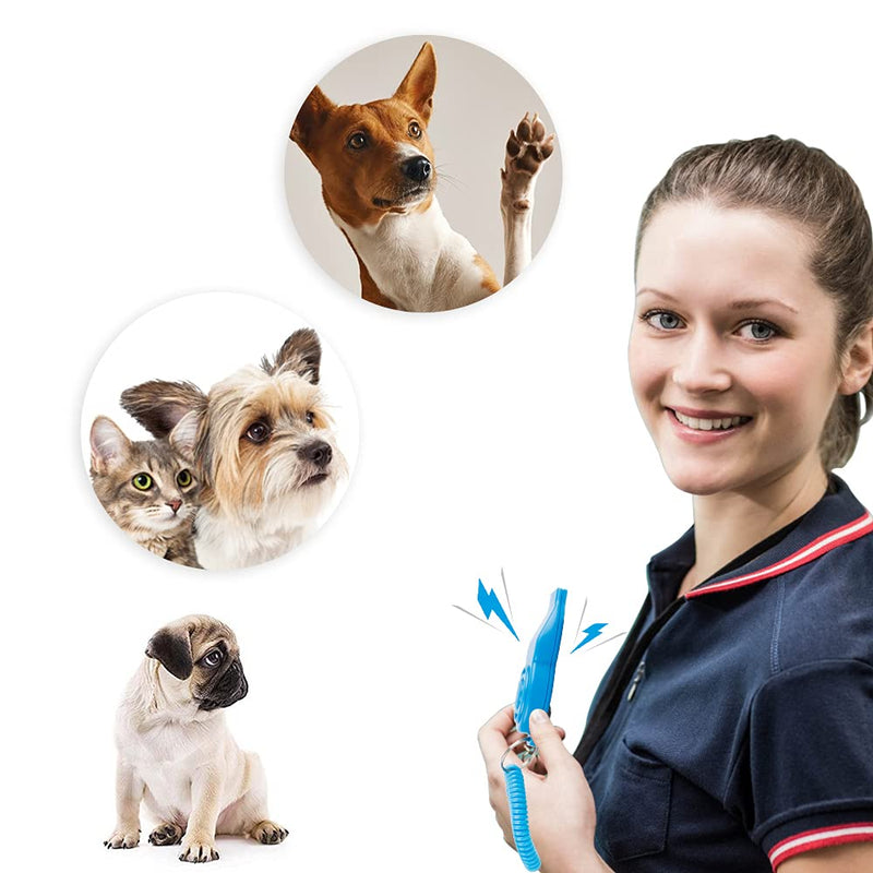 WeChip Dog Training Clickers and Whistle in One, Consistent Positive Reinforcement for Puppies, Fix Undesired Behaviors, Pet Training Clicker for Dog Cats Puppy Birds Horses, 3-Pack - PawsPlanet Australia