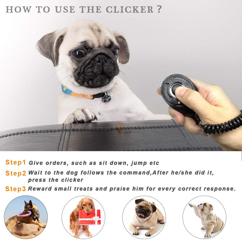 Toyouce Dog Training Whistle for recall,dog ball on rope,dog clicker training kit Pack of 3 - PawsPlanet Australia