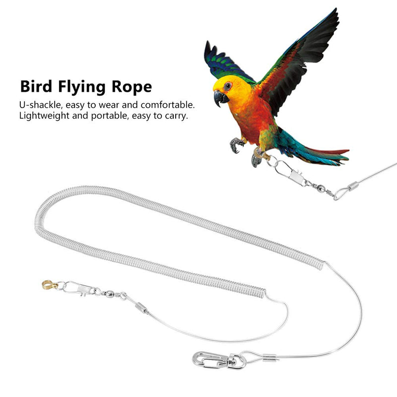 Garosa 6m Bird Anti-bite Flying Training Rope Pet Leash Kit Anti-bite Outdoor Flying Training Rope Random Color(6.5MM+6M) 6.5MM+6M - PawsPlanet Australia