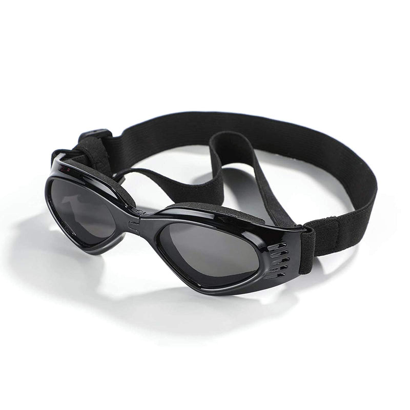 Dog Sunglasses Dog Goggles, Puppy Dog UV Glasses with Adjustable Strap, Anti-Fog & Windproof Foldable Pet Sunglasses for Small Medium Dogs - PawsPlanet Australia