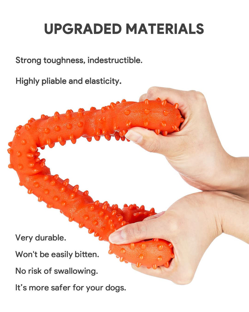 Dog Toys Indestructible, Interactive Dog Toys for Boredom for Medium Dogs & Large Dogs, Puppy Toys Teething for Small Dogs, Dog Chews Long Lasting Natural, Tough Dog Bones, Dog Toothbrush Pet Toys - PawsPlanet Australia