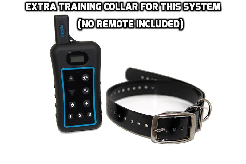 [Australia] - Pet Resolve Extra Dog Training Collar for the Shock and Vibration System (DT- V) with the Blue Border. 