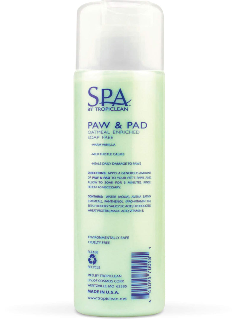 [Australia] - SPA by TropiClean Paw & Pad Treatment for Pets, Made in USA 8 Ounce 