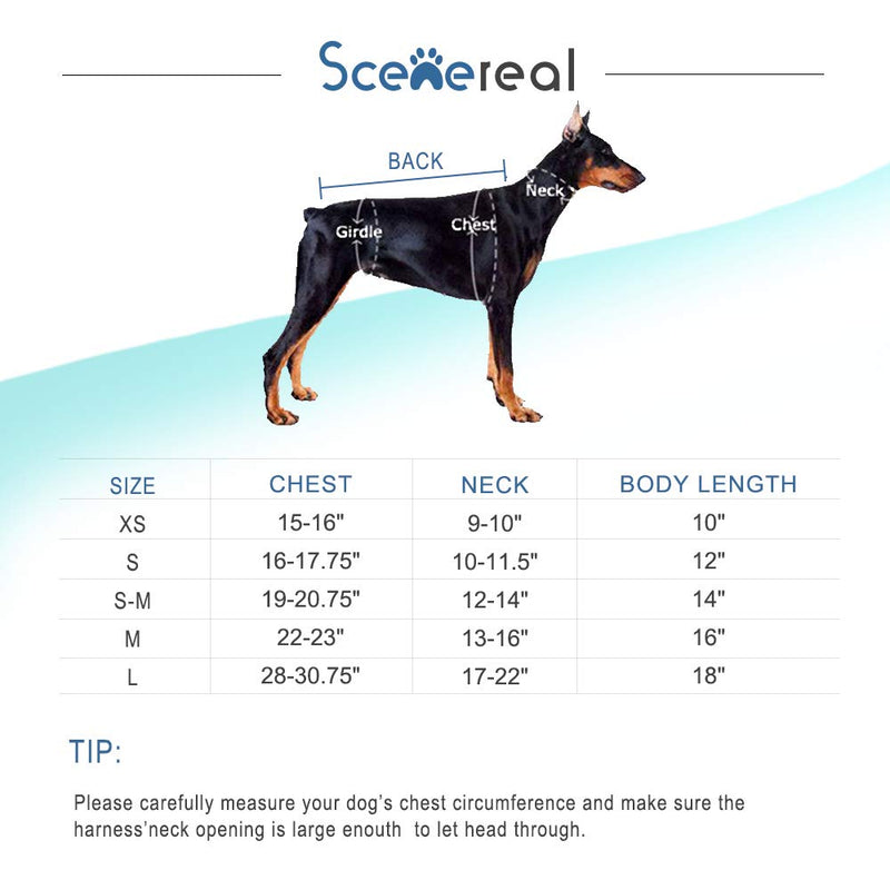 [Australia] - SCENEREAL Knitwear Dog Sweaters Winter Clothes - Christmas Dog Sweater Xmas Clothes Warm Coats Classic Pattern Without Hat S-Medium 