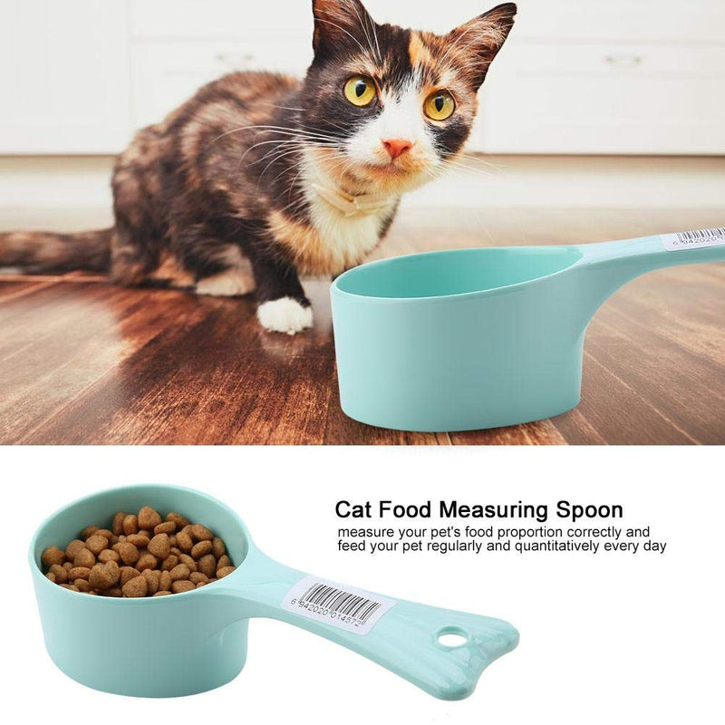 Pet Food Scoop, 50g Plastic Scoop Food Measuring Feeder Cup for Dogs Cats Birds - PawsPlanet Australia