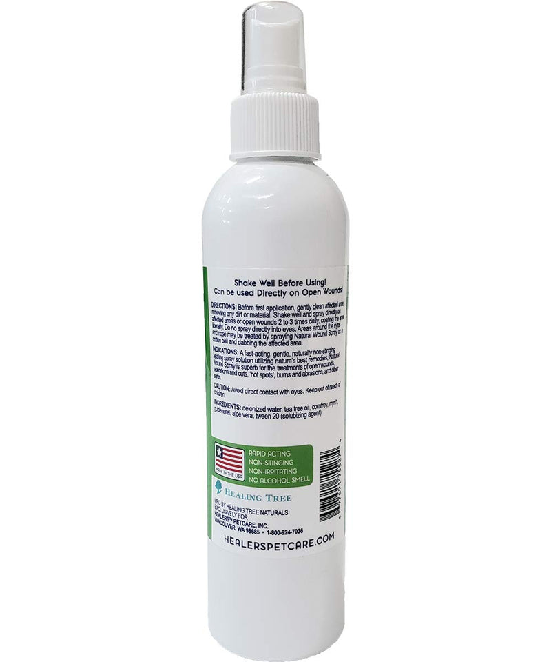 [Australia] - Healers Natural Cut and Wound Spray for Pets 8 FZ 